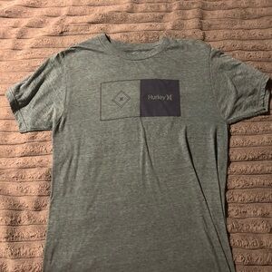 Hurley Heather Gray Short Sleeve Tee